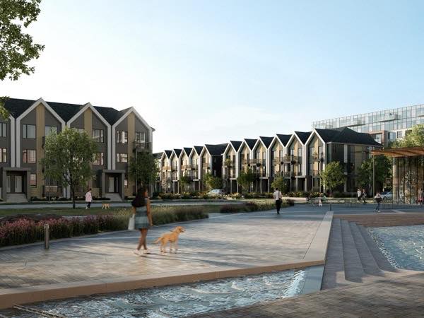 Aura at Lakeview Village by Caivan, luxury waterfront townhomes in Mississauga
